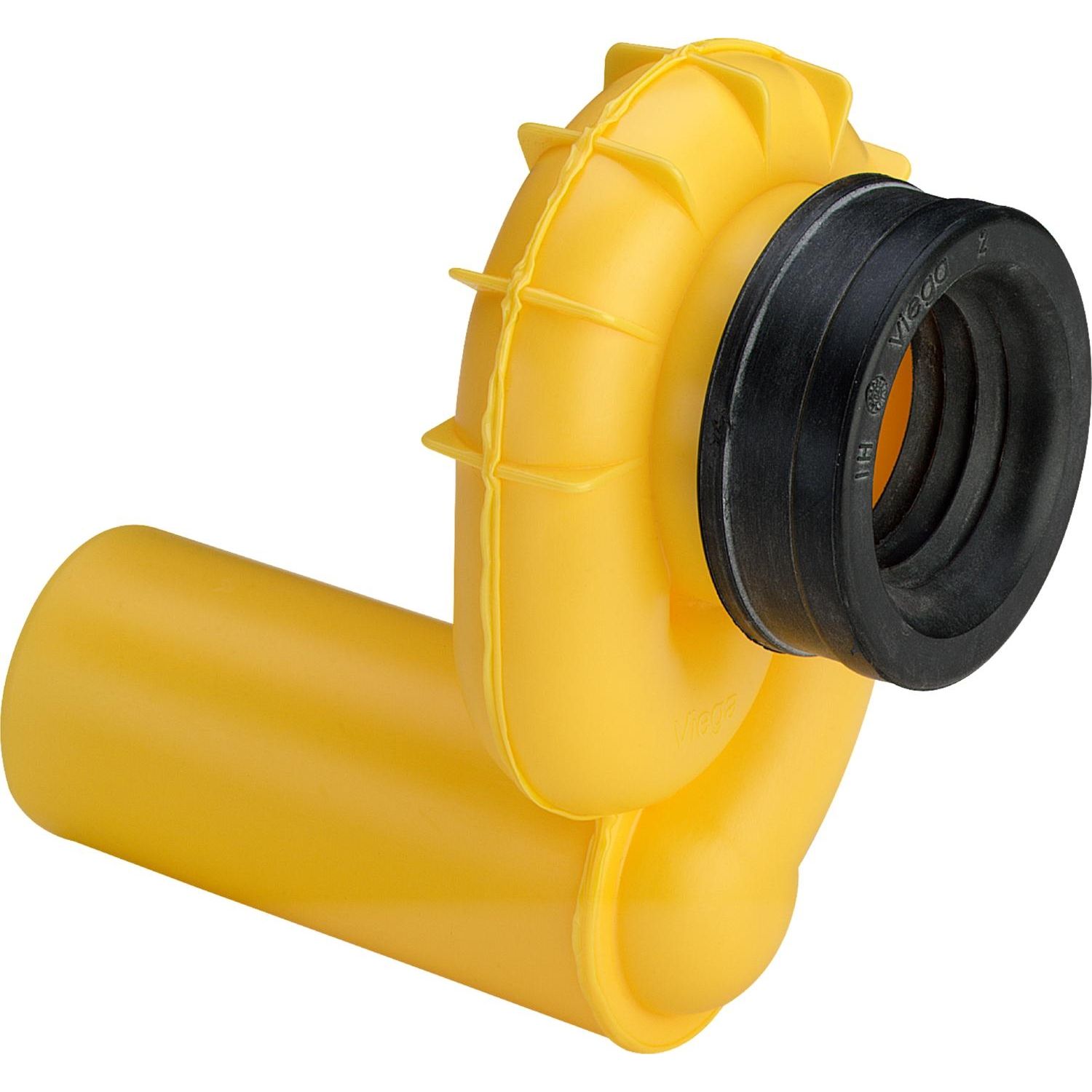 Сифон для пісуара боковий VIEGA пластик вбудований боковий 90° (жовтий) 492465